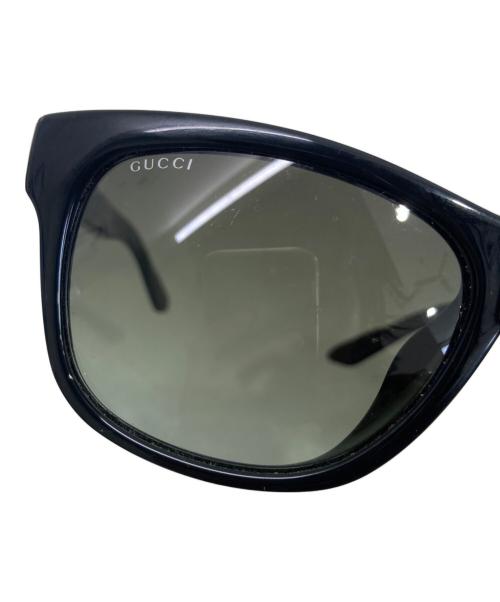 GUCCI（グッチ）GUCCI (グッチ) サングラス ブラック サイズ:57□16 140の古着・服飾アイテム