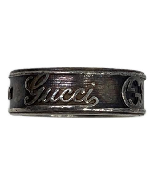 GUCCI（グッチ）GUCCI (グッチ) インターロッキングGリング シルバー サイズ:17の古着・服飾アイテム