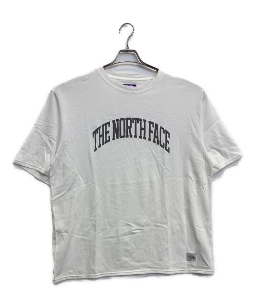 THE NORTHFACE PURPLELABEL（ザ・ノースフェイス パープルレーベル）THE NORTHFACE PURPLELABEL (ザ・ノースフェイス パープルレーベル) Tシャツ ホワイト サイズ:Lの古着・服飾アイテム
