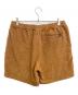 WILD THINGS (ワイルドシングス) SUMMER CORD SHORTS ブラウン サイズ:XL 未使用品：6000円