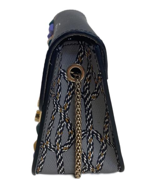 FURLA（フルラ）FURLA (フルラ) チェーンショルダーバッグ ブラックの古着・服飾アイテム