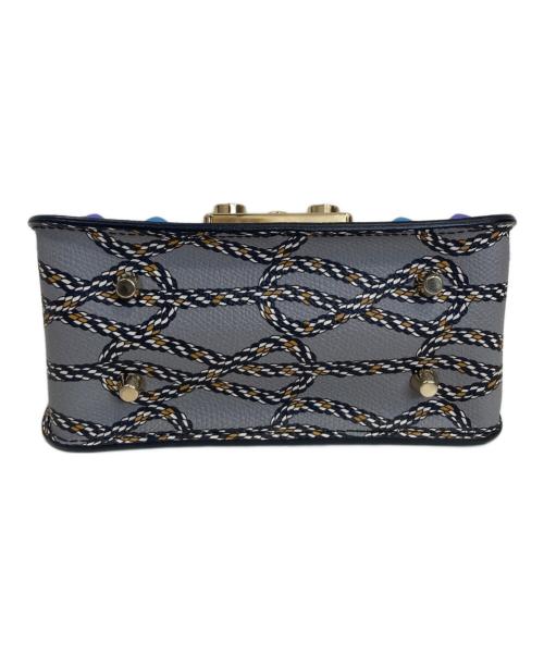 FURLA（フルラ）FURLA (フルラ) チェーンショルダーバッグ ブラックの古着・服飾アイテム