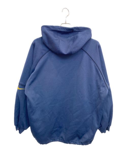 NIKE（ナイキ）NIKE (ナイキ) ジップパーカー ネイビー×イエロー サイズ:XLの古着・服飾アイテム