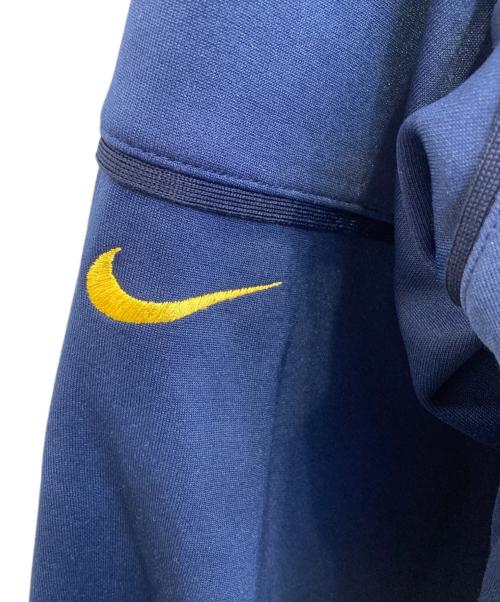 NIKE（ナイキ）NIKE (ナイキ) ジップパーカー ネイビー×イエロー サイズ:XLの古着・服飾アイテム