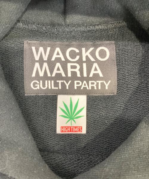 WACKO MARIA（ワコマリア）WACKO MARIA (ワコマリア) HIGH TIMES (ハイ タイムズ) コラボプルオーバーパーカー ブラック サイズ:Lの古着・服飾アイテム