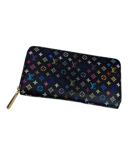 LOUIS VUITTON（ルイ ヴィトン）LOUIS VUITTON (ルイ ヴィトン) モノグラム マルチカラー ジッピーウォレット ブラックの古着・服飾アイテム