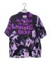 WACKO MARIA（ワコマリア）の古着「NIGHT OF THE LIVING DEAD HAWAIIAN SHIRT」｜ブラック×パープル
