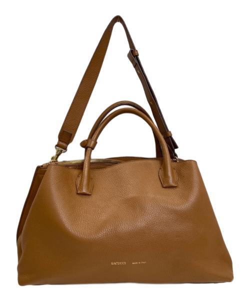 IACUCCI（イアクッチ）IACUCCI (イアクッチ) 2WAYバッグ ブラウンの古着・服飾アイテム
