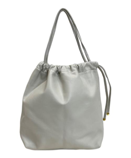 DEUXIEME CLASSE（ドゥーズィエム クラス）DEUXIEME CLASSE (ドゥーズィエム クラス) 巾着バッグ ホワイトの古着・服飾アイテム