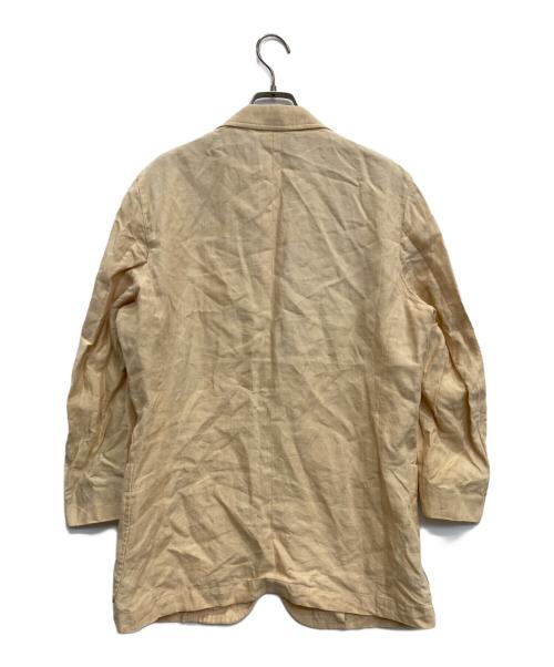 BURBERRY LONDON（バーバリーロンドン）BURBERRY LONDON (バーバリーロンドン) リネンテーラードジャケット ベージュ サイズ:Ｍの古着・服飾アイテム