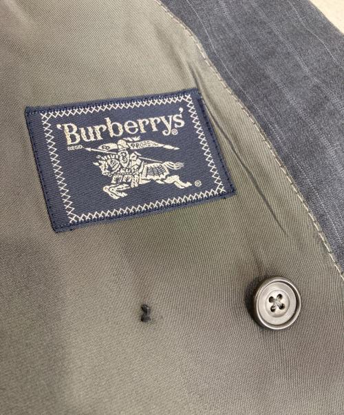 Burberry's（バーバリーズ）Burberry's (バーバリーズ) ダブルテーラードジャケット ネイビー サイズ:不明の古着・服飾アイテム