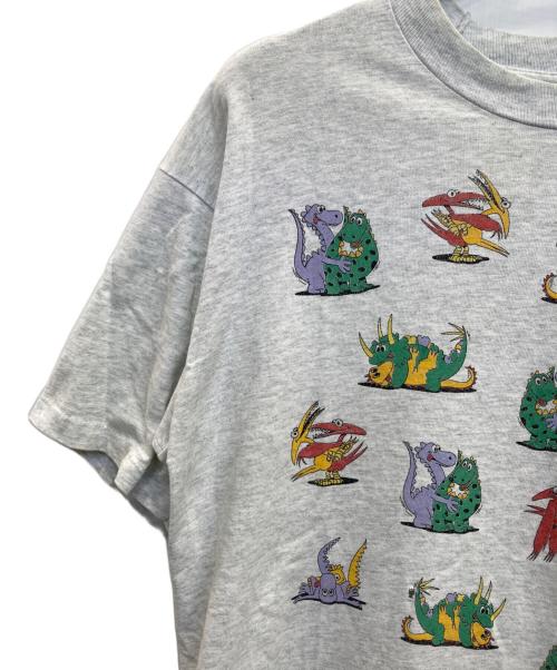 FRUIT OF THE LOOM（フルーツオブザルーム）FRUIT OF THE LOOM (フルーツオブザルーム) プリントTシャツ グレー サイズ:Lの古着・服飾アイテム