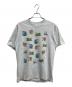 FRUIT OF THE LOOM（フルーツオブザルーム）の古着「プリントTシャツ」｜グレー