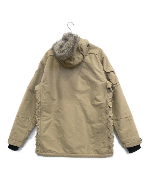 OAKLEY（オークリー）OAKLEY (オークリー) 3Dカットフーデッドジャケット ベージュ サイズ:Lの古着・服飾アイテム