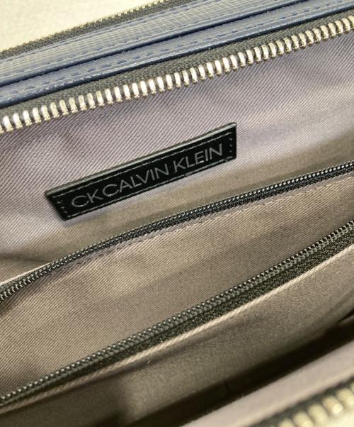 ck Calvin Klein（シーケーカルバンクライン）ck Calvin Klein (シーケーカルバンクライン) セカンドバッグ ブルーの古着・服飾アイテム