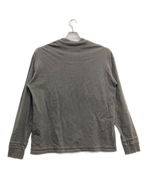 F/CE.（エフシーイー）F/CE. (エフシーイー) フロントモジュールポケットロングスリーブTシャツ グレー サイズ:Ｍの古着・服飾アイテム