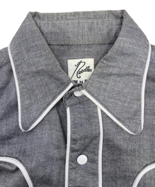 Needles（ニードルズ）Needles (ニードルズ) シャツ グレー サイズ:Mの古着・服飾アイテム