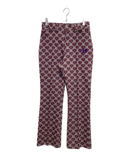 Needles（ニードルズ）Needles (ニードルズ) Boot-Cut Jean Poly Jq. ボルドー サイズ:XSの古着・服飾アイテム
