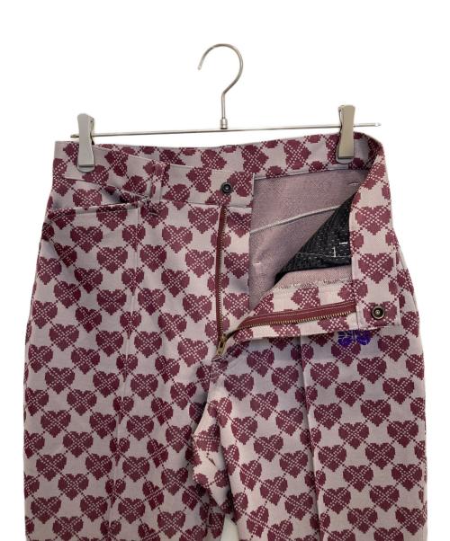 Needles（ニードルズ）Needles (ニードルズ) Boot-Cut Jean Poly Jq. ボルドー サイズ:XSの古着・服飾アイテム