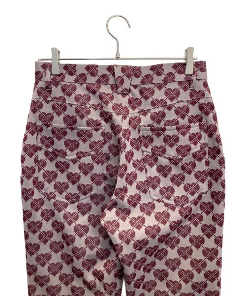 Needles（ニードルズ）Needles (ニードルズ) Boot-Cut Jean Poly Jq. ボルドー サイズ:XSの古着・服飾アイテム