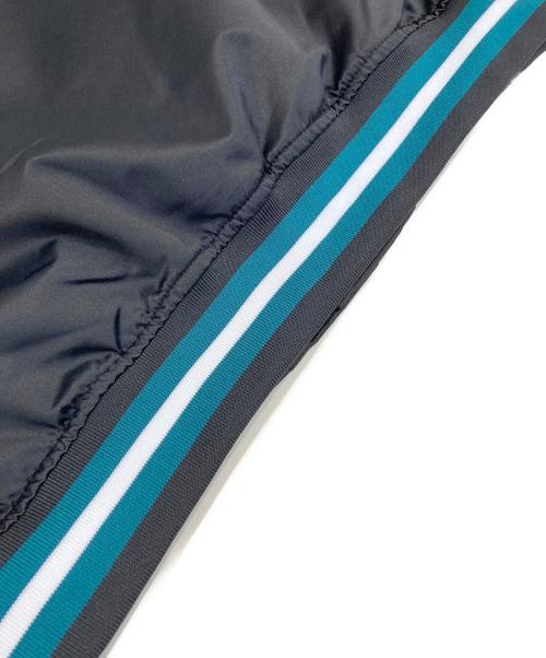 MITCHELL & NESS（ミッチェルアンドネス）MITCHELL & NESS (ミッチェルアンドネス) サテンブルゾン ブラック サイズ:Ｌの古着・服飾アイテム