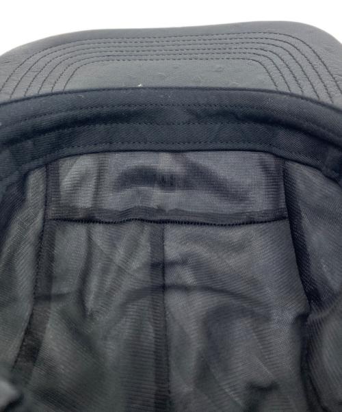 SUPREME（シュプリーム）SUPREME (シュプリーム) Ostrich Embossed Leather GORETEX Camp Cap ブラックの古着・服飾アイテム
