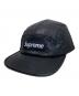 SUPREME（シュプリーム）の古着「Ostrich Embossed Leather GORETEX Camp Cap」｜ブラック