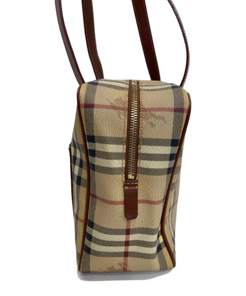 BURBERRY LONDON（バーバリーロンドン）BURBERRY LONDON (バーバリーロンドン) ノバチェックバッグ ベージュの古着・服飾アイテム