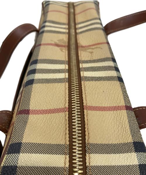 BURBERRY LONDON（バーバリーロンドン）BURBERRY LONDON (バーバリーロンドン) ノバチェックバッグ ベージュの古着・服飾アイテム