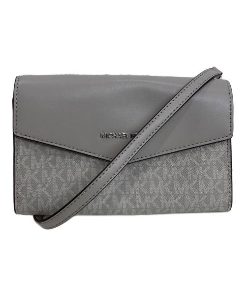 MICHAEL KORS（マイケルコース）MICHAEL KORS (マイケルコース) CHARLOTTE 3 IN 1 トート ラージ グレーの古着・服飾アイテム