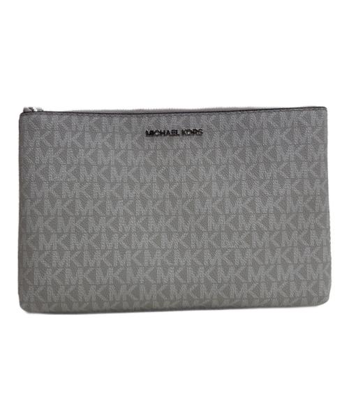 MICHAEL KORS（マイケルコース）MICHAEL KORS (マイケルコース) CHARLOTTE 3 IN 1 トート ラージ グレーの古着・服飾アイテム