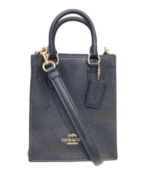COACH（コーチ）COACH (コーチ) ノース サウス ミニ トート ブラックの古着・服飾アイテム