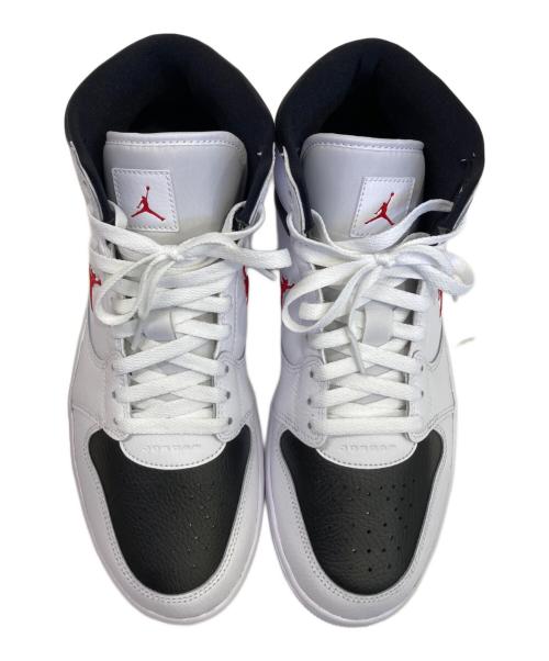 NIKE（ナイキ）NIKE (ナイキ) JORDAN COURT CONNECT MID/ジョーダンコートコネクト ホワイト サイズ:28の古着・服飾アイテム
