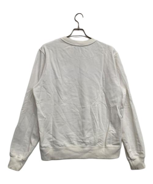 DIESEL（ディーゼル）DIESEL (ディーゼル) ビッグロゴプリントスウェット ホワイト サイズ:Lの古着・服飾アイテム