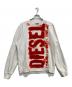 DIESEL（ディーゼル）の古着「ビッグロゴプリントスウェット」｜ホワイト