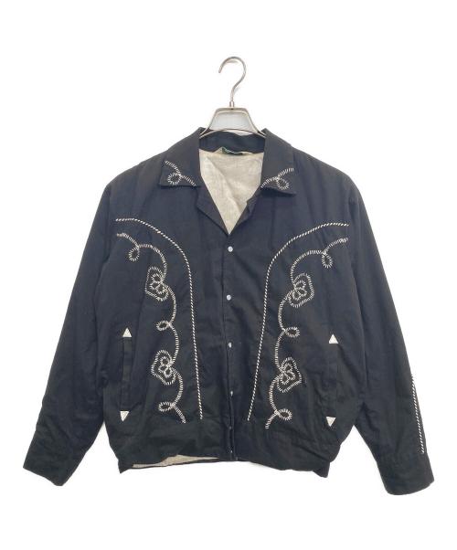 BACKERS（バッカーズ）Backers (バッカーズ) シャツジャケット ブラック サイズ:Mの古着・服飾アイテム