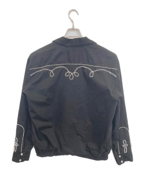 BACKERS（バッカーズ）Backers (バッカーズ) シャツジャケット ブラック サイズ:Mの古着・服飾アイテム