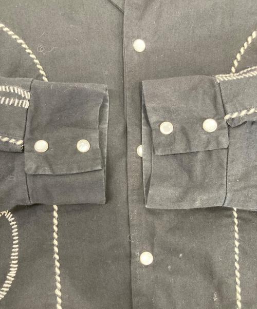 BACKERS（バッカーズ）Backers (バッカーズ) シャツジャケット ブラック サイズ:Mの古着・服飾アイテム