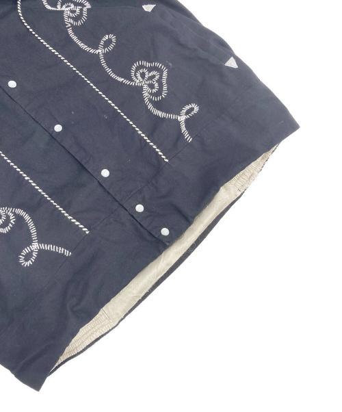 BACKERS（バッカーズ）Backers (バッカーズ) シャツジャケット ブラック サイズ:Mの古着・服飾アイテム