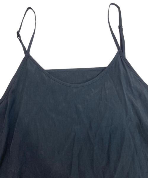 Loungedress（ラウンジドレス）Loungedress (ラウンジドレス) サテンティアードキャミワンピース ブラック サイズ:XS 未使用品の古着・服飾アイテム