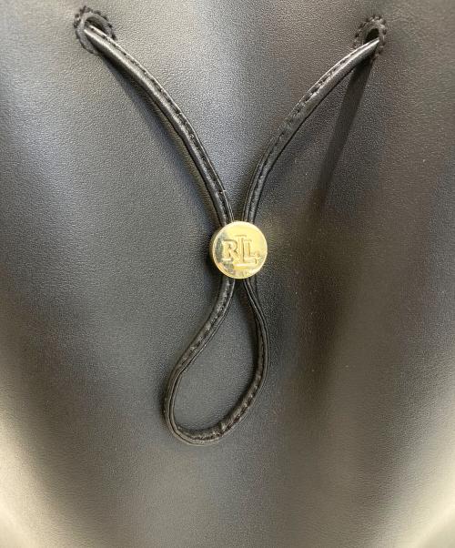 LAUREN RALPH LAUREN（ローレン ラルフ ローレン）LAUREN RALPH LAUREN (ローレン ラルフ ローレン) ハンドバッグ ブラックの古着・服飾アイテム