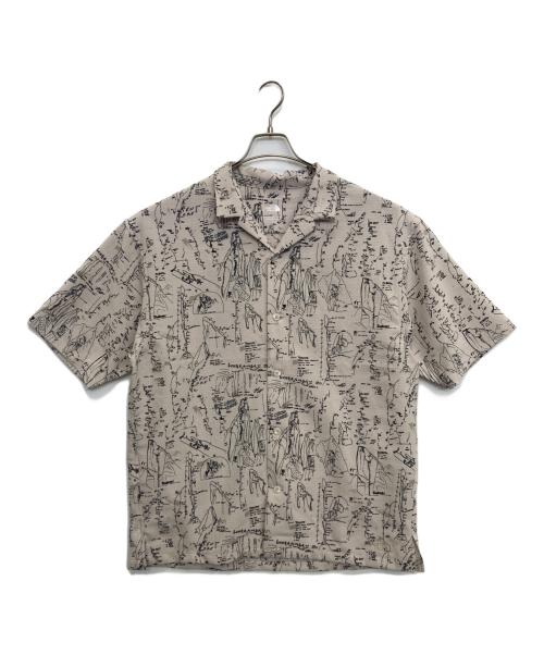 THE NORTH FACE（ザ ノース フェイス）THE NORTH FACE (ザ ノース フェイス) ショートスリーブアロハリップシャツ アイボリー サイズ:Lの古着・服飾アイテム