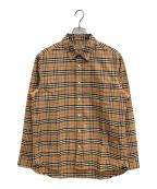 BURBERRYバーバリー）の古着「ノバチェックシャツ」｜ベージュ