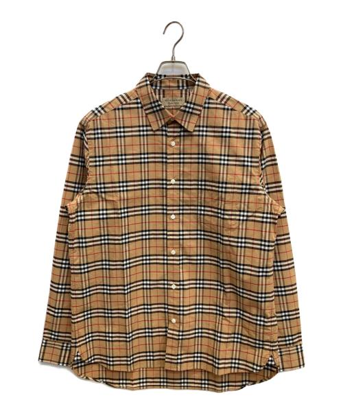 BURBERRY（バーバリー）BURBERRY (バーバリー) ノバチェックシャツ ベージュ サイズ:XLの古着・服飾アイテム