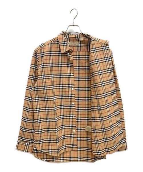 BURBERRY（バーバリー）BURBERRY (バーバリー) ノバチェックシャツ ベージュ サイズ:XLの古着・服飾アイテム