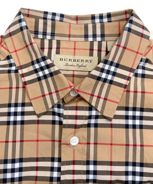 BURBERRY（バーバリー）BURBERRY (バーバリー) ノバチェックシャツ ベージュ サイズ:XLの古着・服飾アイテム