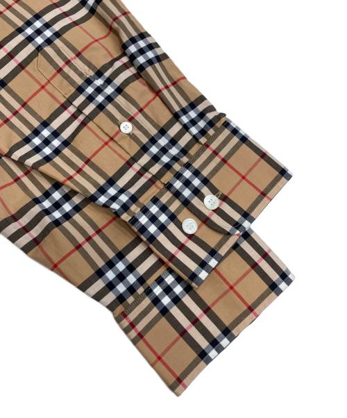 BURBERRY（バーバリー）BURBERRY (バーバリー) ノバチェックシャツ ベージュ サイズ:XLの古着・服飾アイテム