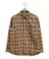 BURBERRY（バーバリー）の古着「ノバチェックシャツ」｜ベージュ