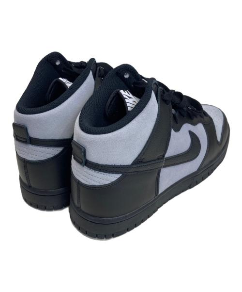NIKE（ナイキ）NIKE (ナイキ) DUNK HIGH NIKE BY YOU/ダンクハイ ブラック×グレー サイズ:27.5㎝の古着・服飾アイテム