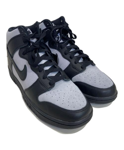 NIKE（ナイキ）NIKE (ナイキ) DUNK HIGH NIKE BY YOU/ダンクハイ ブラック×グレー サイズ:27.5㎝の古着・服飾アイテム